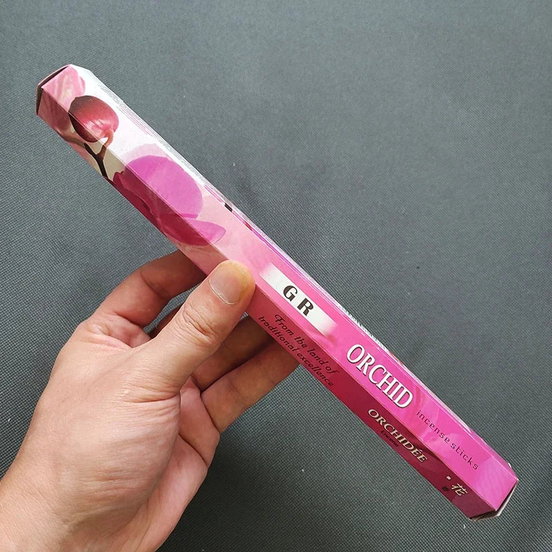 20 Sticks Indian Incense – White Sage, Lavender, Sea Breeze & More for Meditation & Yoga