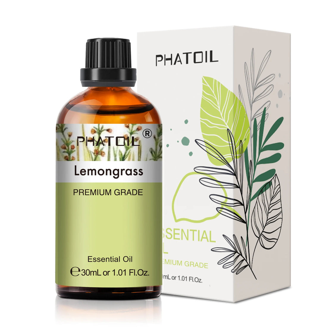 PHATOIL 30ml Essential Oils – Aromatherapy Scents for Diffusers, Candles & DIY