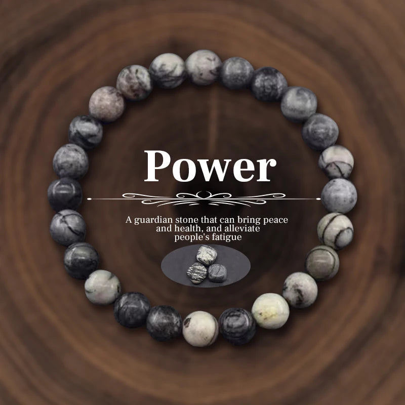 Natural Stone Beads Healing Bracelet for Men & Women