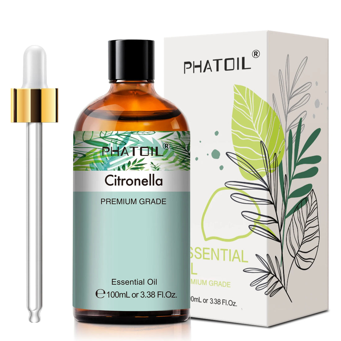 PHATOIL 100ml Essential Oil – Natural Plant Aromatherapy Fragrance