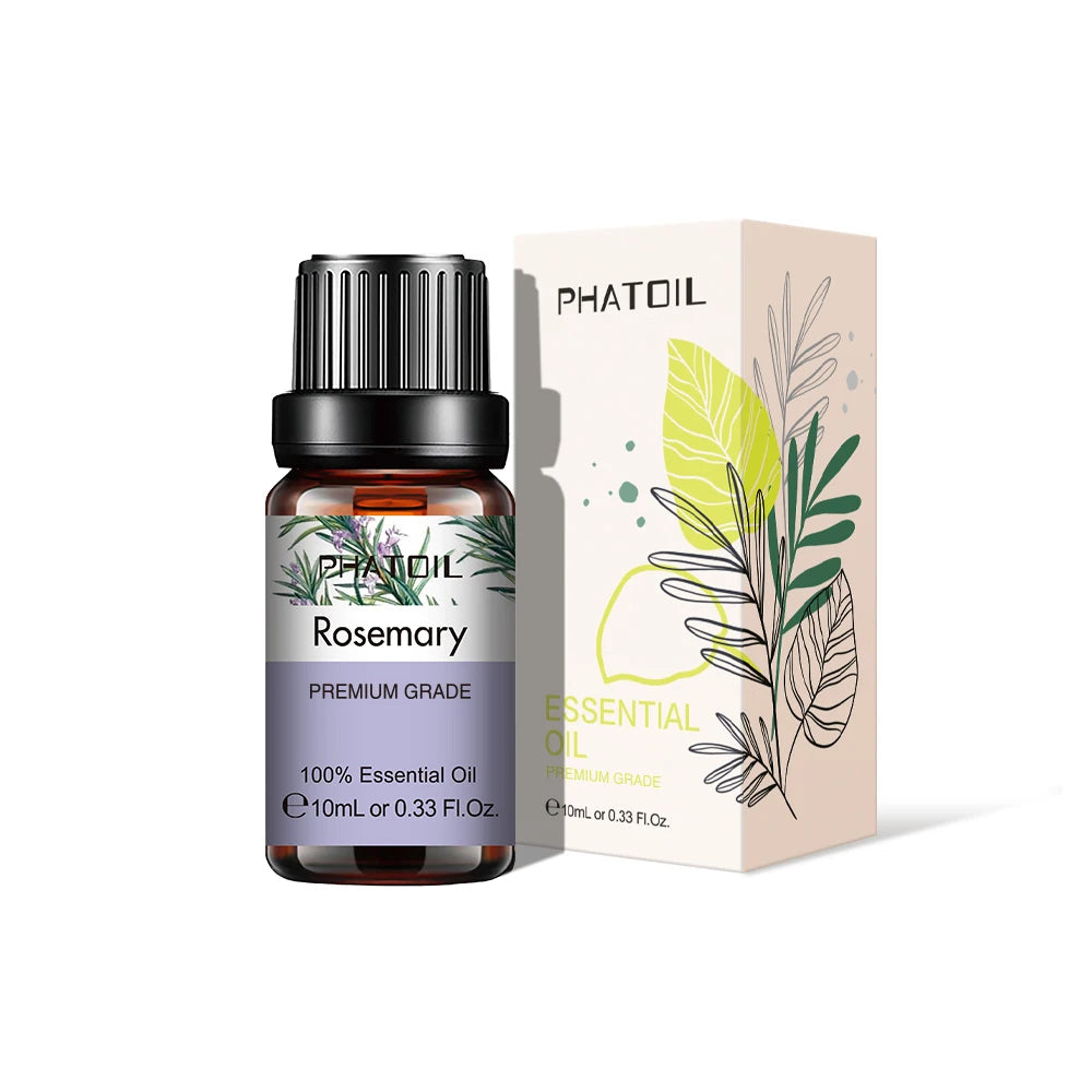 PHATOIL 10ml Pure Natural Essential Oil – Air Freshener Refill for Diffusers & Humidifiers
