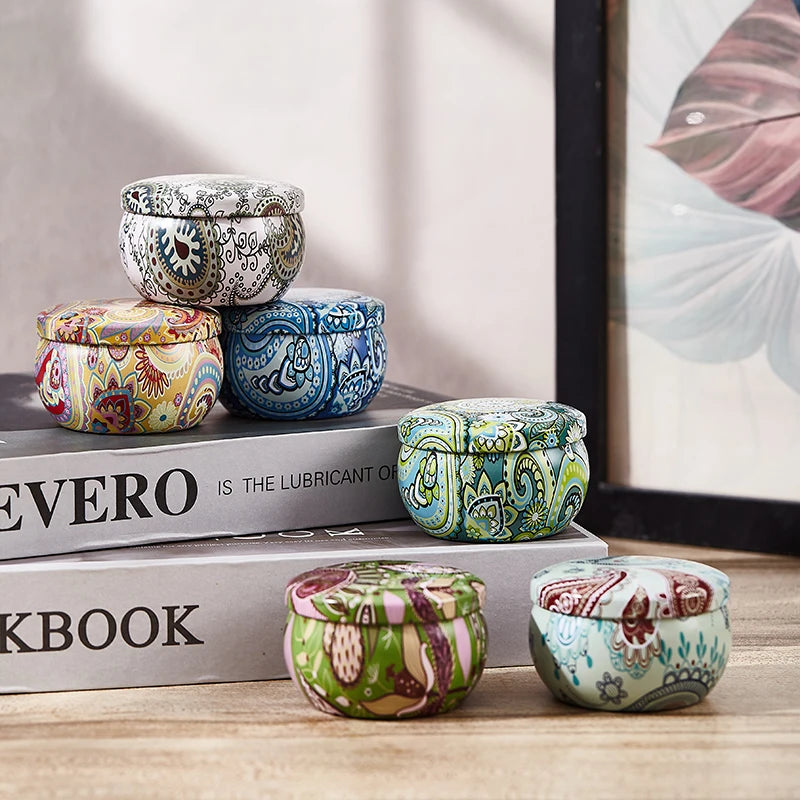 Obisesio 4pc & 12pc Scented Soy Candle Set – Aromatherapy Gift for Home & Friends