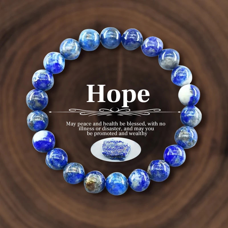 Natural Stone Beads Healing Bracelet for Men & Women