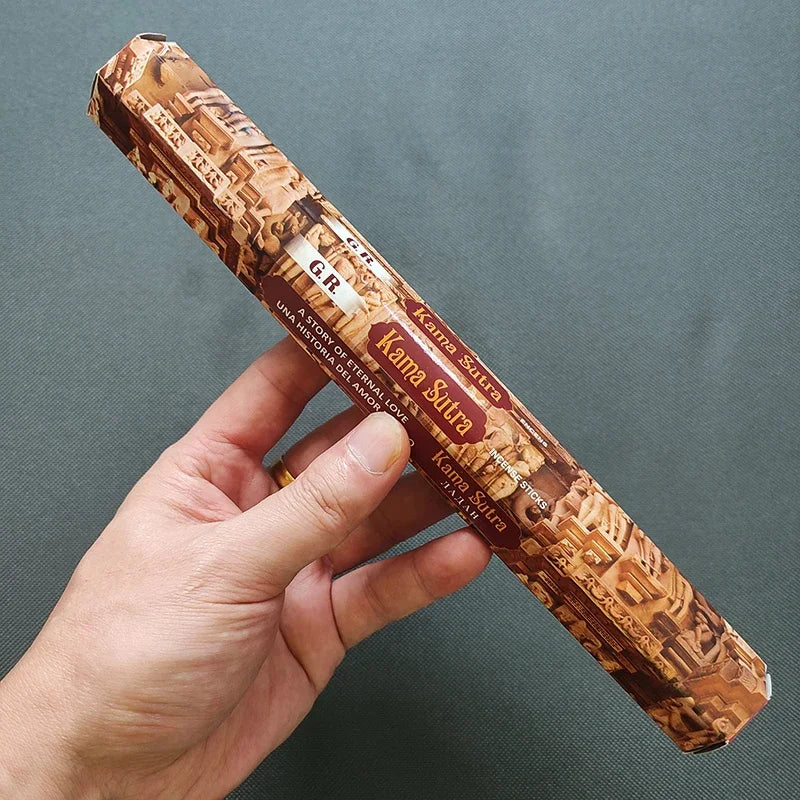 20 Sticks Indian Incense – White Sage, Lavender, Sea Breeze & More for Meditation & Yoga