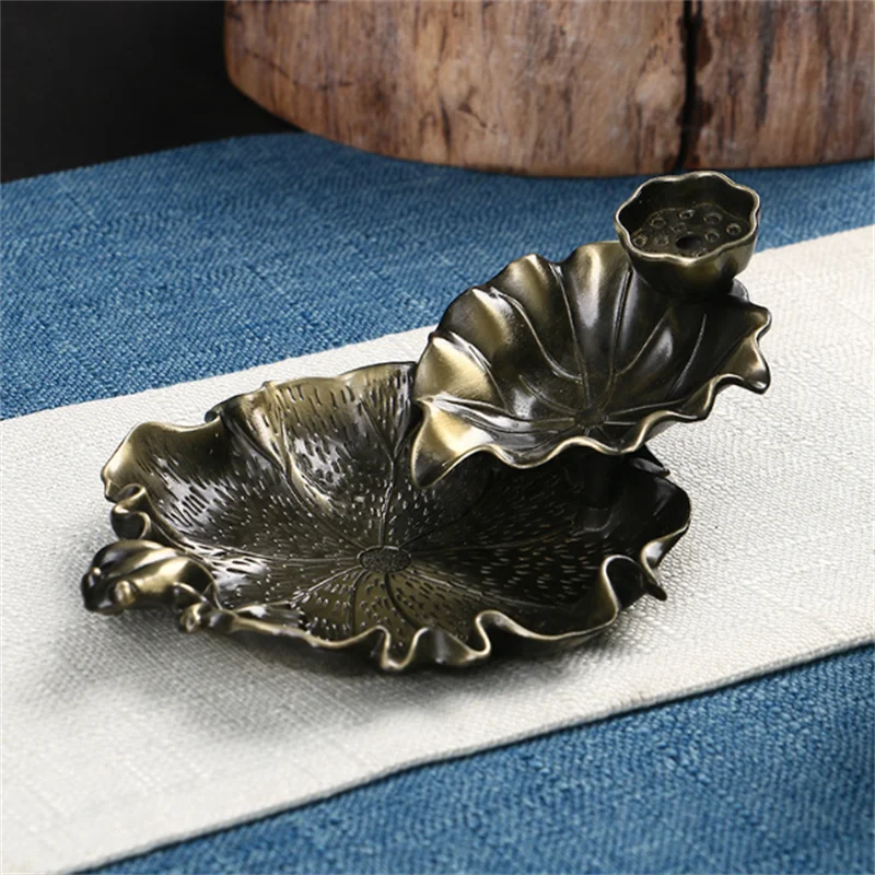 Leaf Backflow Incense Burner – Aromatherapy Holder