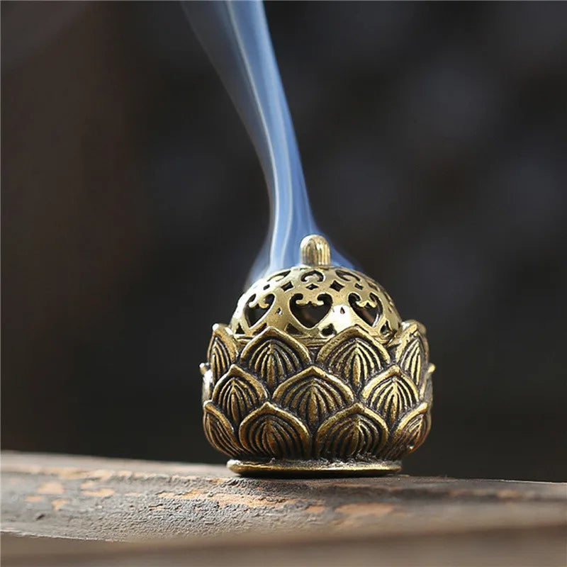 Leaf Backflow Incense Burner – Aromatherapy Holder