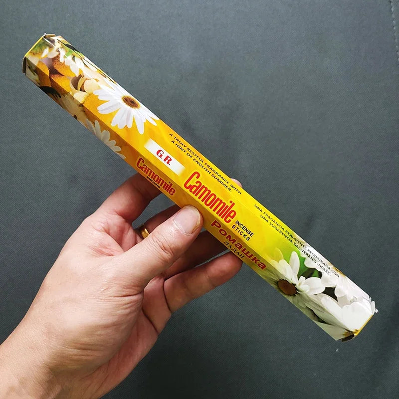 20 Sticks Indian Incense – White Sage, Lavender, Sea Breeze & More for Meditation & Yoga