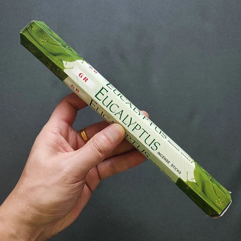 20 Sticks Indian Incense – White Sage, Lavender, Sea Breeze & More for Meditation & Yoga