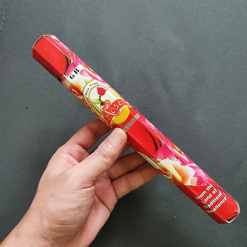 20 Sticks Indian Incense – White Sage, Lavender, Sea Breeze & More for Meditation & Yoga