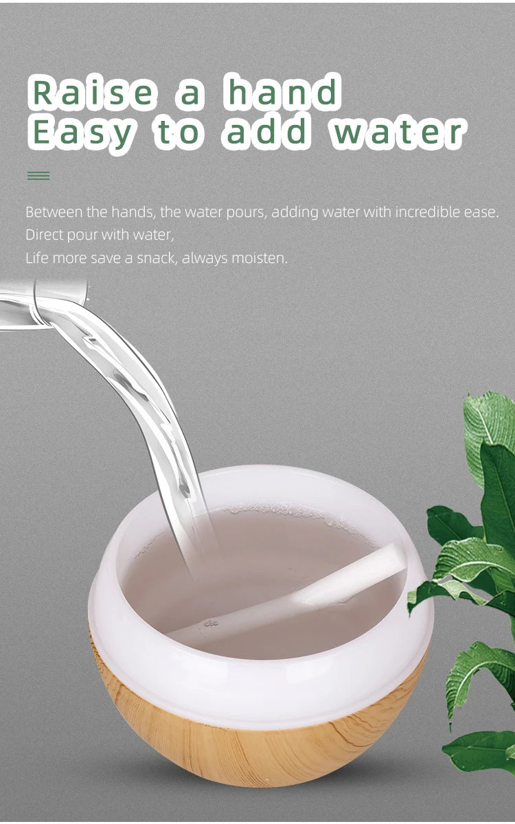 Aromatherapy Essential Oil Diffuser with Remote Control