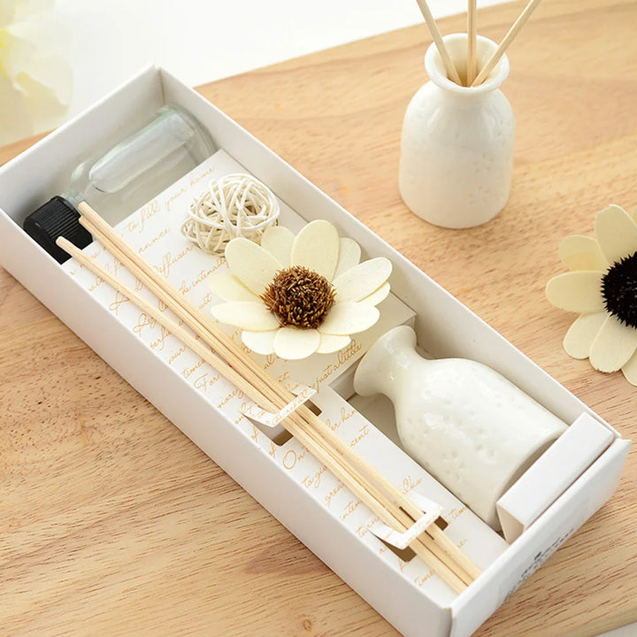 Aromatherapy Reed Diffuser Set with Fragrance