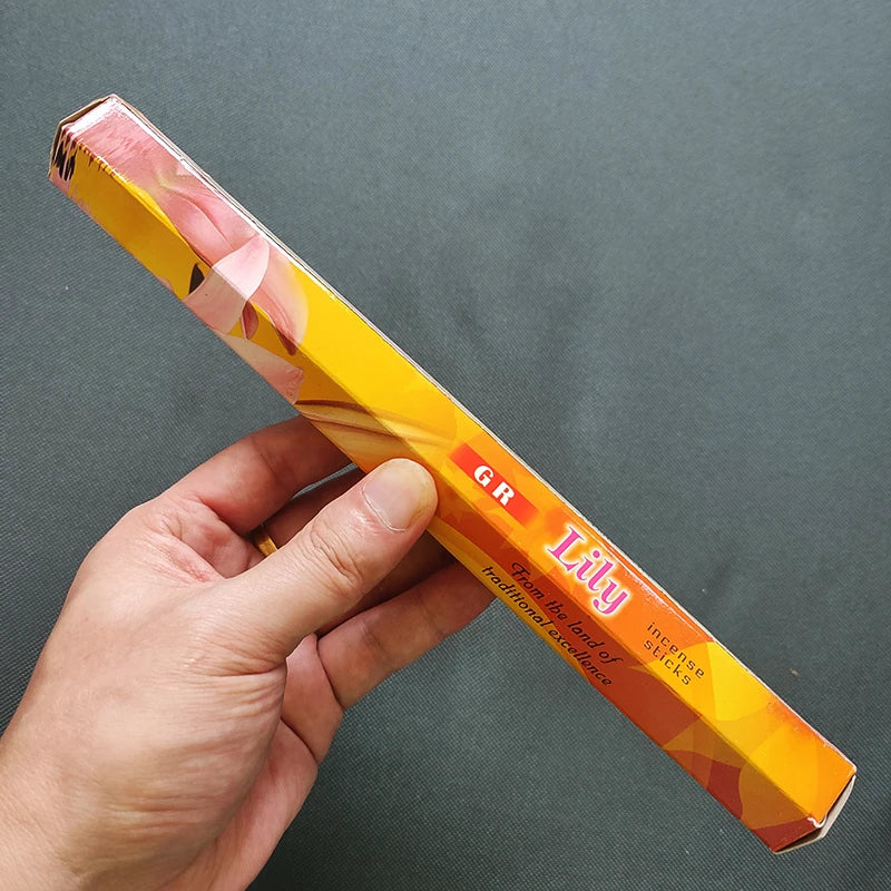 20 Sticks Indian Incense – White Sage, Lavender, Sea Breeze & More for Meditation & Yoga