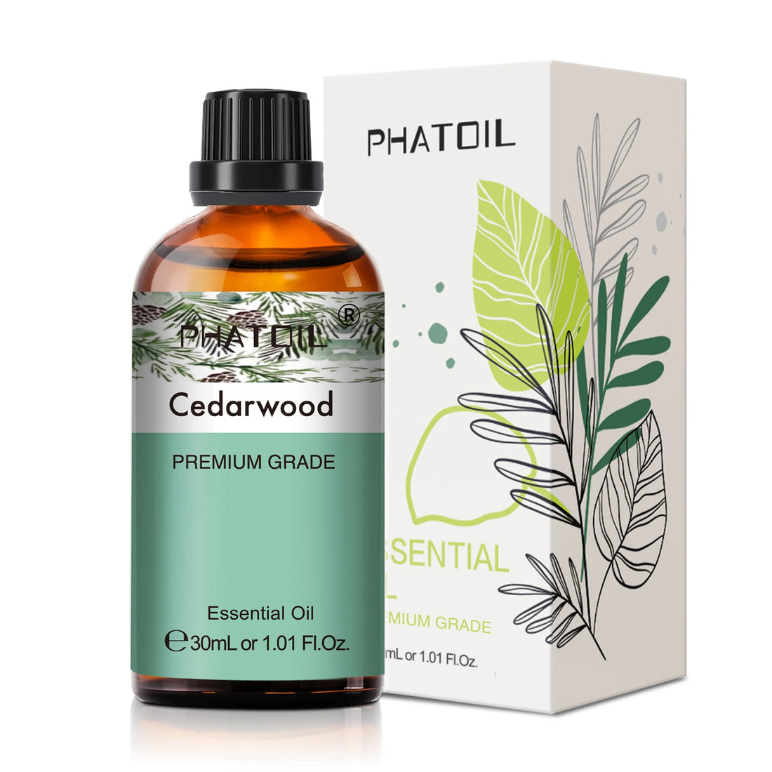 PHATOIL 30ml Essential Oils – Aromatherapy Scents for Diffusers, Candles & DIY