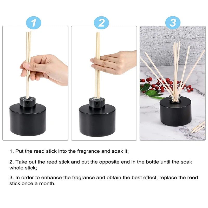 Rattan Reed Diffuser Sticks – 2–3.5mm DIY Aromatherapy Refill (5–100pcs)