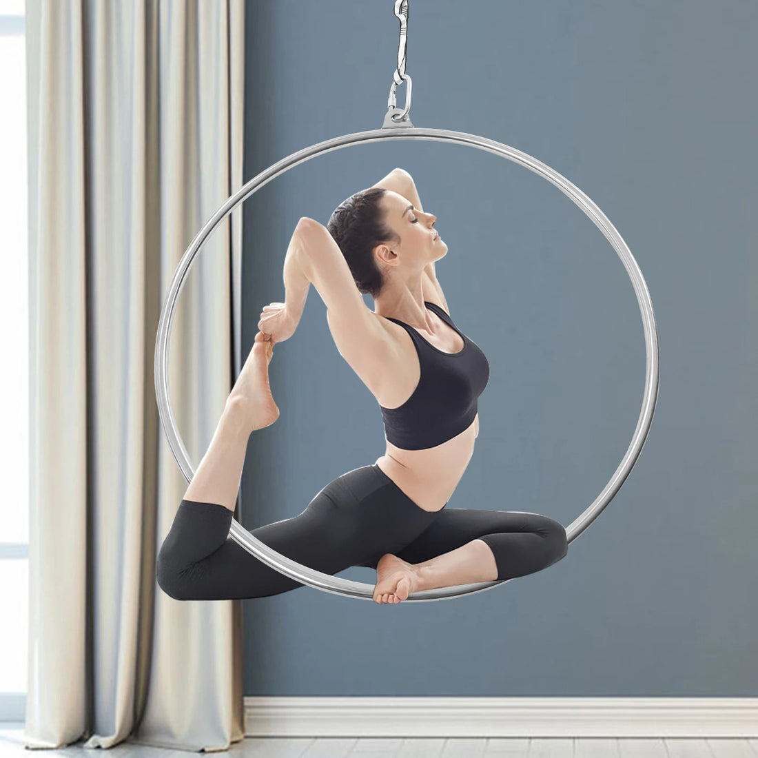 90cm Aerial Hoop Circus Ring Set