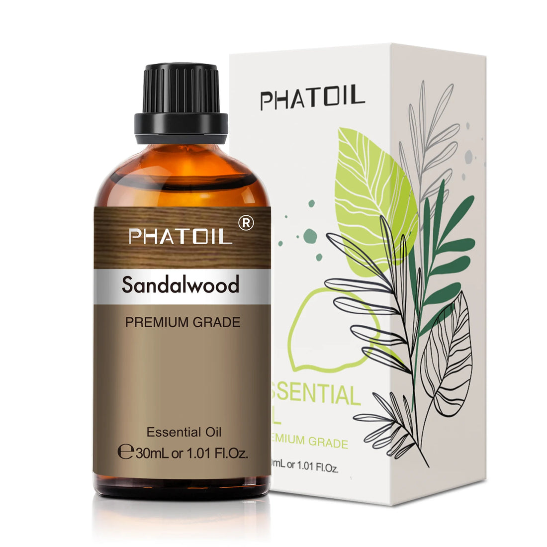 PHATOIL 30ml Essential Oils – Aromatherapy Scents for Diffusers, Candles & DIY