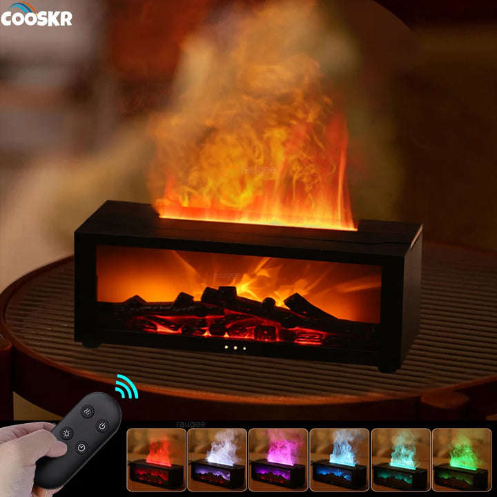 Aroma Humidifier with LED Light & Remote Control