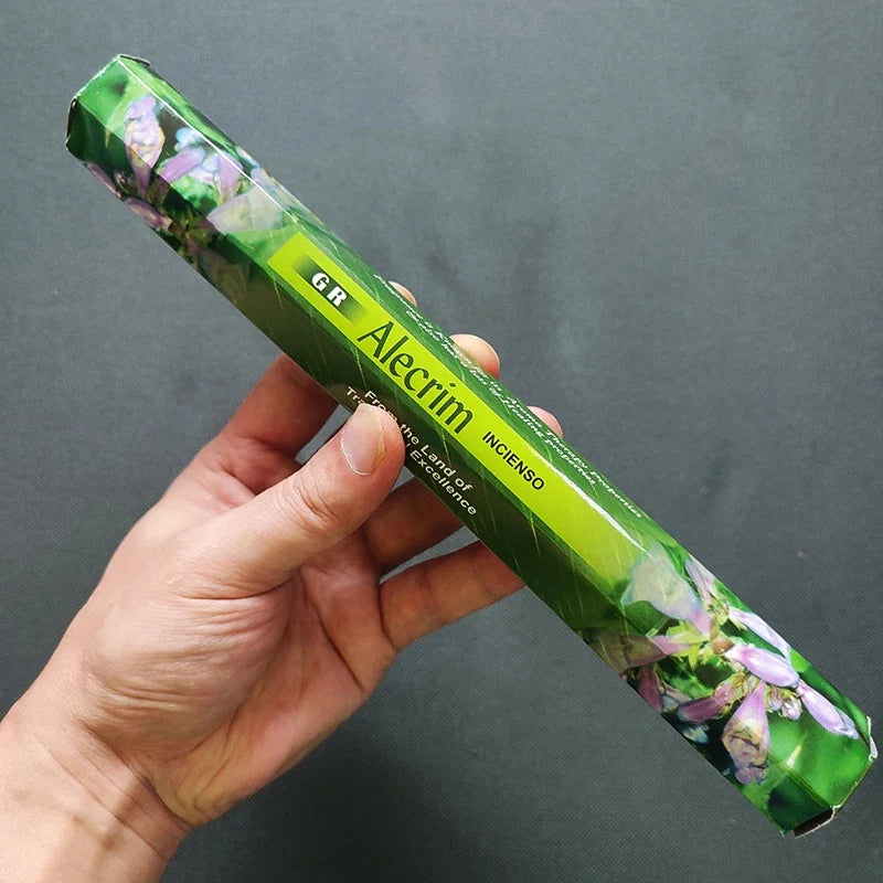 20 Sticks Indian Incense – White Sage, Lavender, Sea Breeze & More for Meditation & Yoga