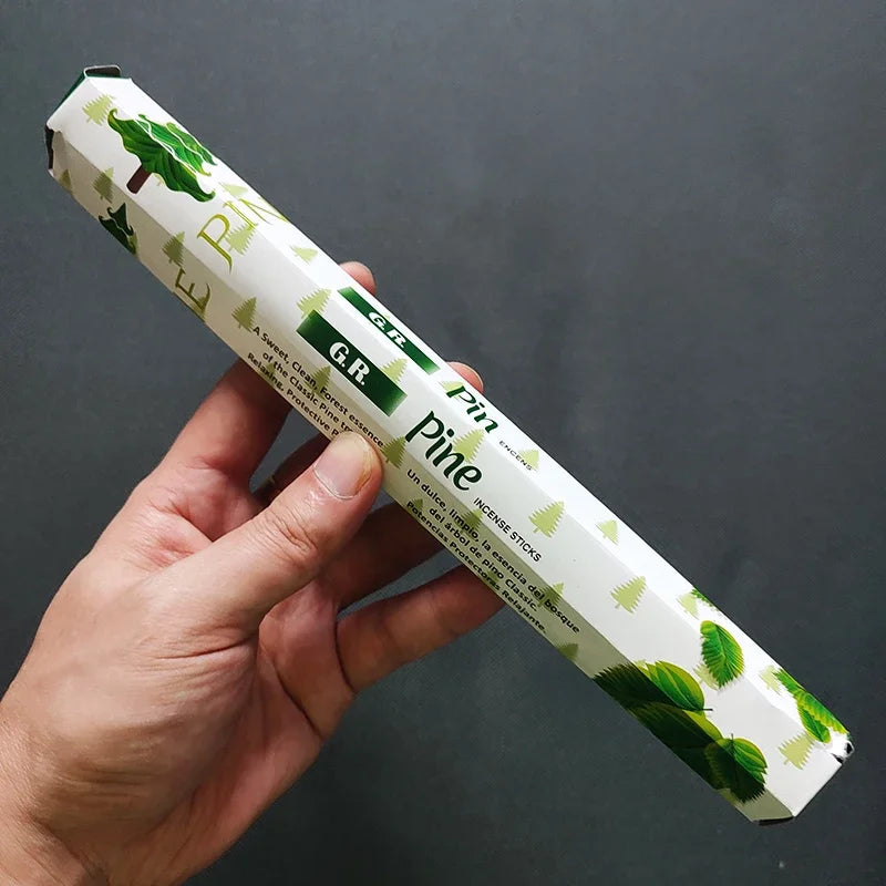 20 Sticks Indian Incense – White Sage, Lavender, Sea Breeze & More for Meditation & Yoga