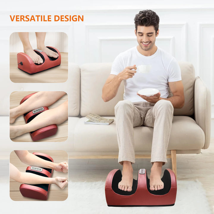 Electric Foot & Leg Massager with Heat