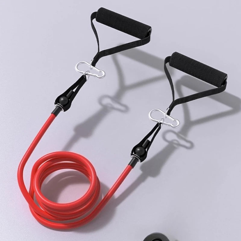 11-Piece Latex Resistance Band Set – Fitness Ropes for Yoga, Pilates & CrossFit