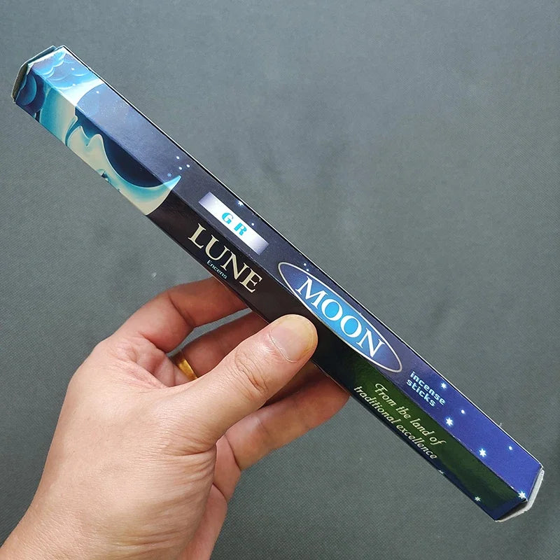 20 Sticks Indian Incense – White Sage, Lavender, Sea Breeze & More for Meditation & Yoga