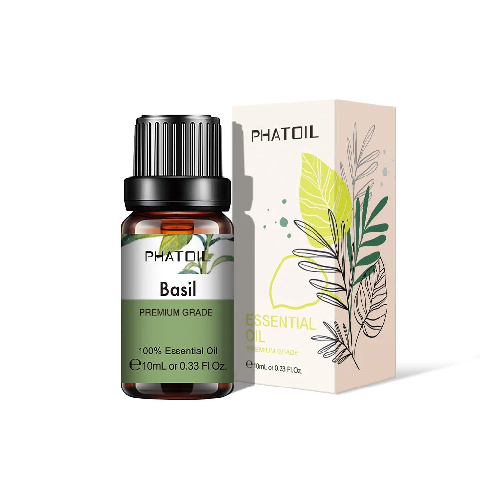 PHATOIL 10ml Pure Natural Essential Oil – Air Freshener Refill for Diffusers & Humidifiers