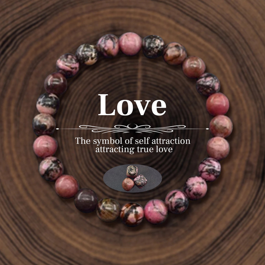 Natural Stone Beads Healing Bracelet for Men & Women
