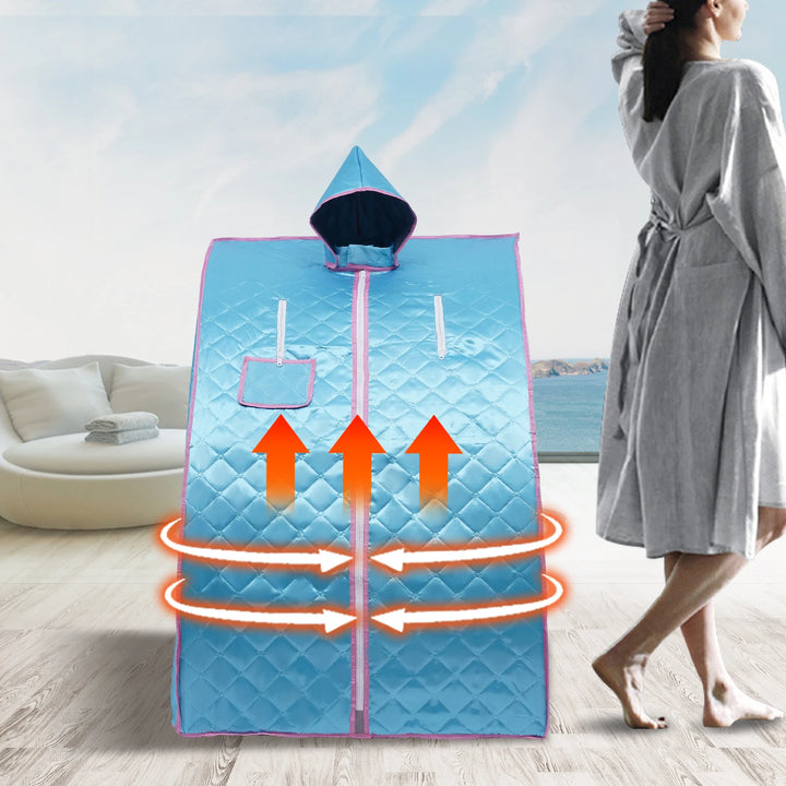 Portable Personal Steam Sauna with Chair