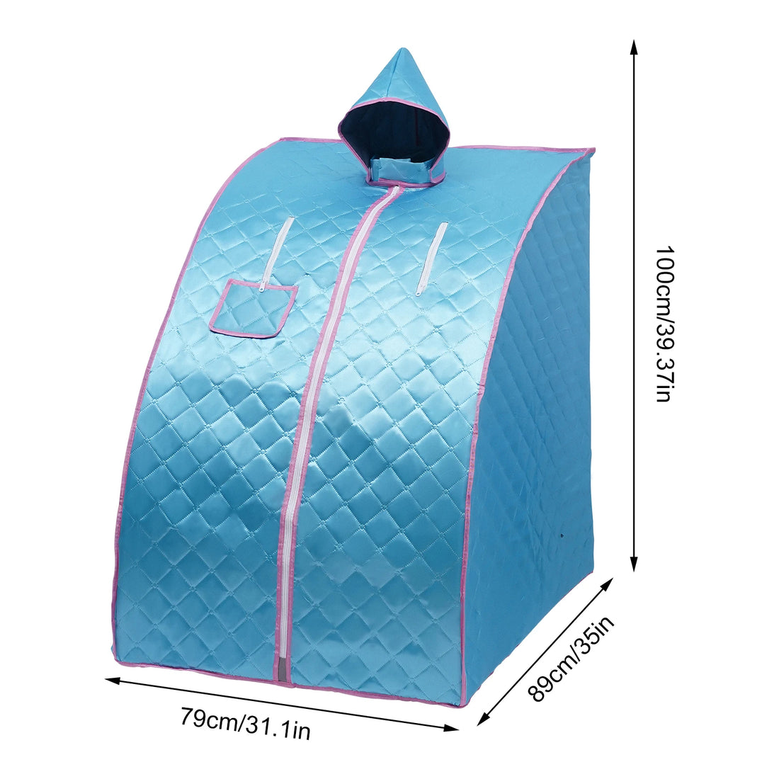 Portable Personal Steam Sauna with Chair