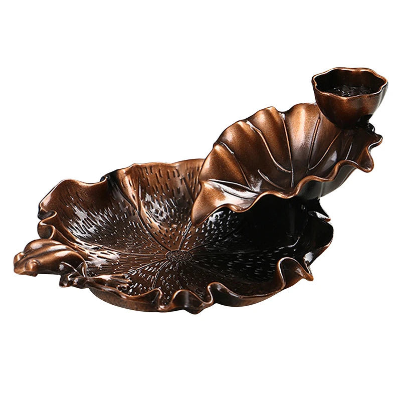 Leaf Backflow Incense Burner – Aromatherapy Holder