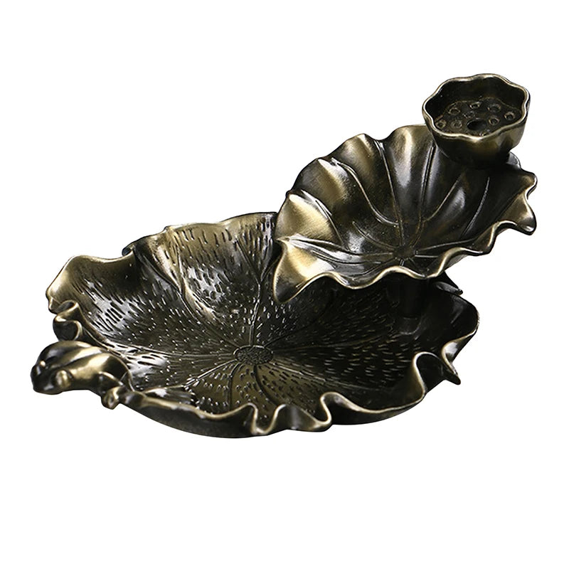Leaf Backflow Incense Burner – Aromatherapy Holder