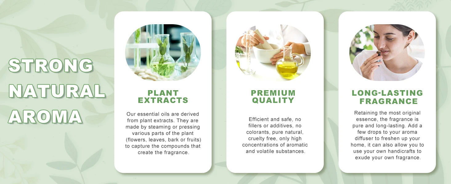 PHATOIL 100ml Essential Oil – Natural Plant Aromatherapy Fragrance