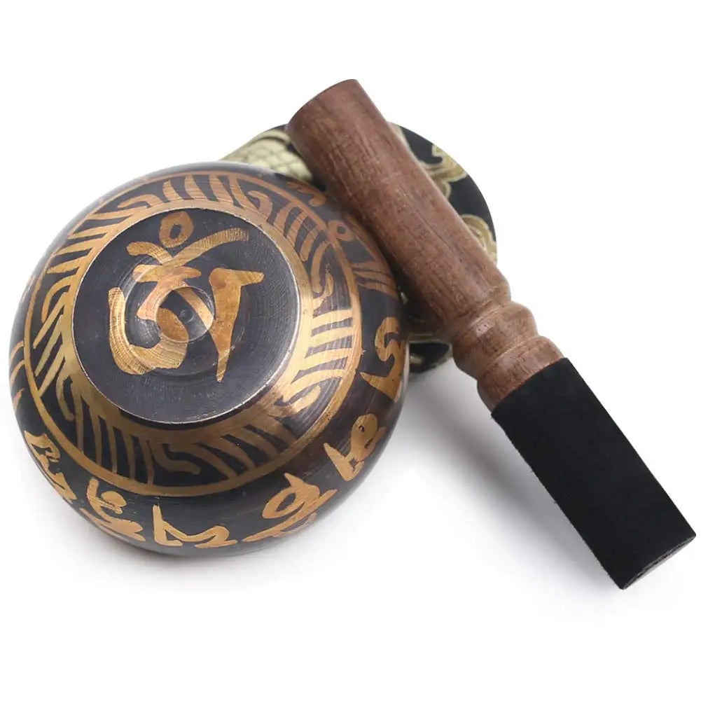 Tibetan Singing Bowl Set for Meditation & Healing