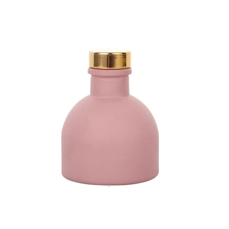 50ml Empty Glass Diffuser Bottle – Pink/White/Yellow/Black for Home Fragrance
