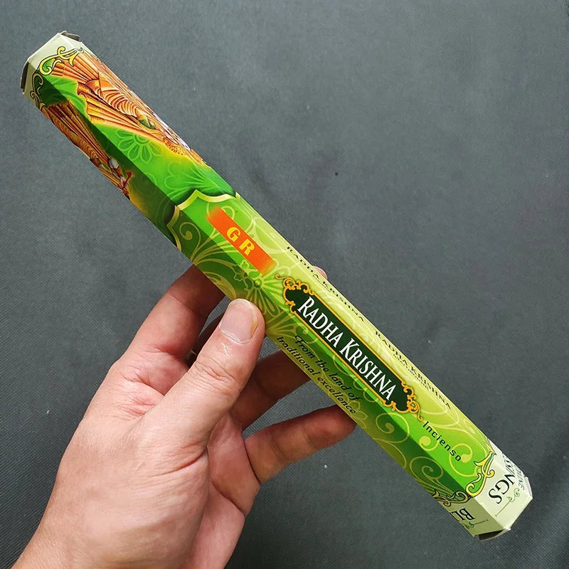 20 Sticks Indian Incense – White Sage, Lavender, Sea Breeze & More for Meditation & Yoga