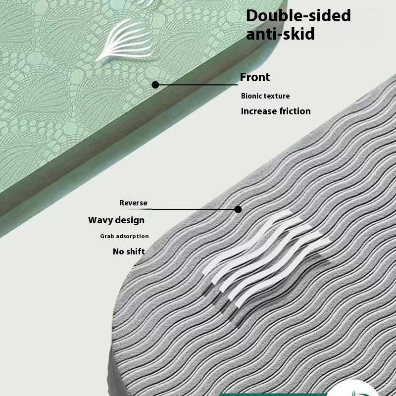 Foldable Anti-Slip Yoga & Nap Mat – Portable Thick Floor Mat for Home & Travel