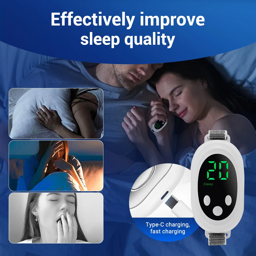 Smart Handheld Sleep Aid Device for Stress & Anxiety