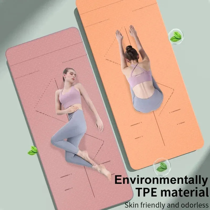 WESTTUNE Non-Slip Yoga Mat with Strap & Bag