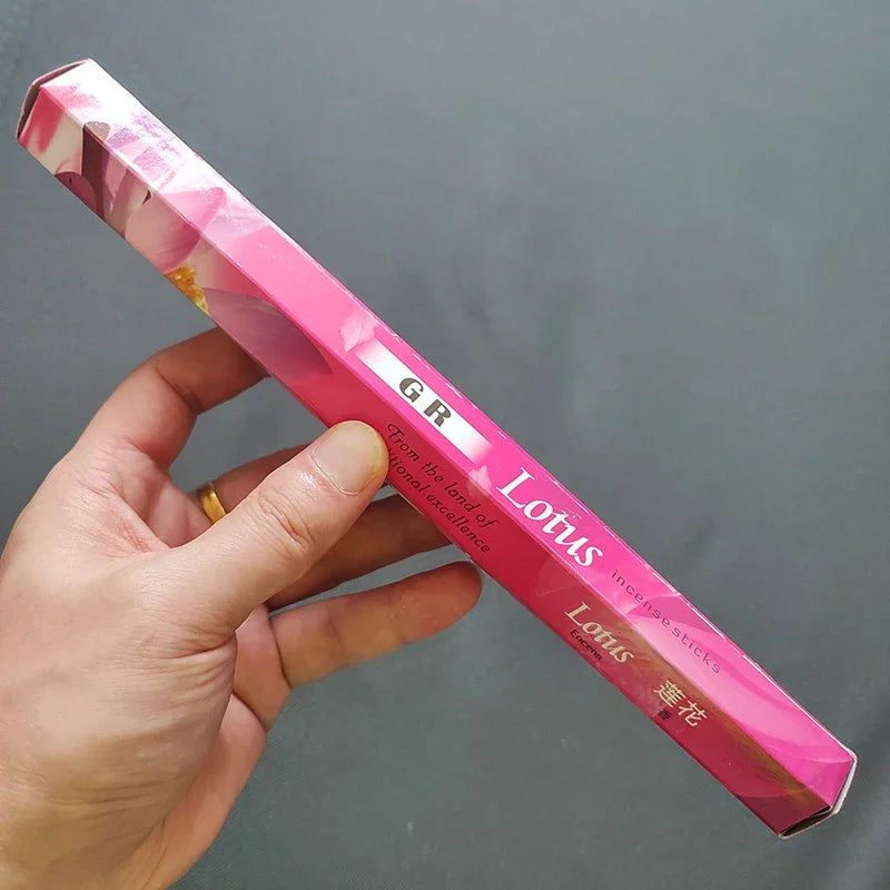 20 Sticks Indian Incense – White Sage, Lavender, Sea Breeze & More for Meditation & Yoga