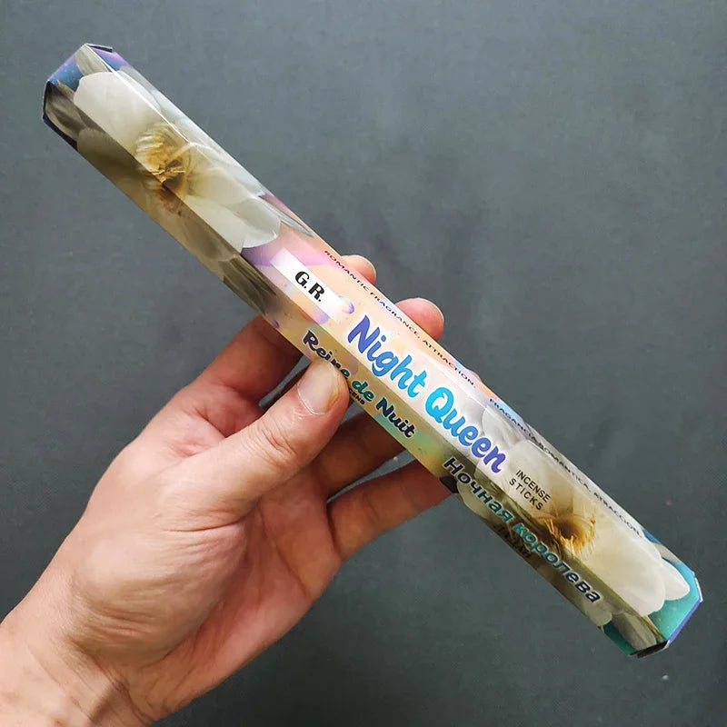 20 Sticks Indian Incense – White Sage, Lavender, Sea Breeze & More for Meditation & Yoga