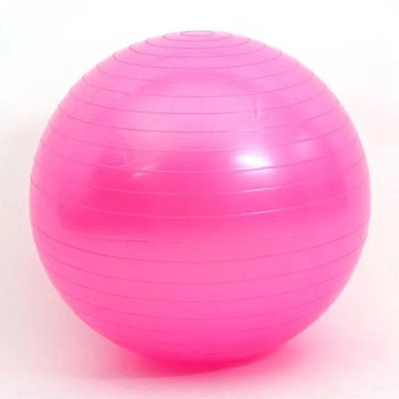 Durable PVC Yoga Ball with Textured Grip, Pump Can Be Selected 45/25cm