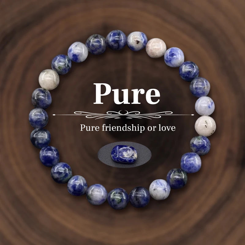 Natural Stone Beads Healing Bracelet for Men & Women