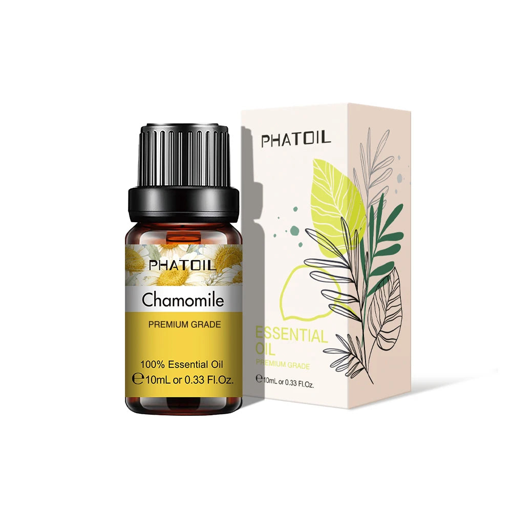 PHATOIL 10ml Pure Natural Essential Oil – Air Freshener Refill for Diffusers & Humidifiers
