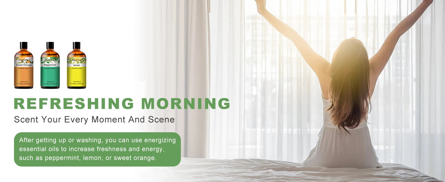 PHATOIL 100ml Essential Oil – Natural Plant Aromatherapy Fragrance