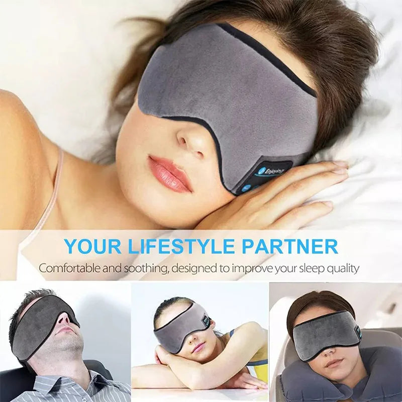 Bluetooth Sleep Eye Mask with Earphones