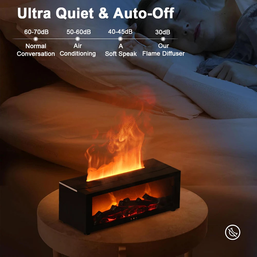 Aroma Humidifier with LED Light & Remote Control