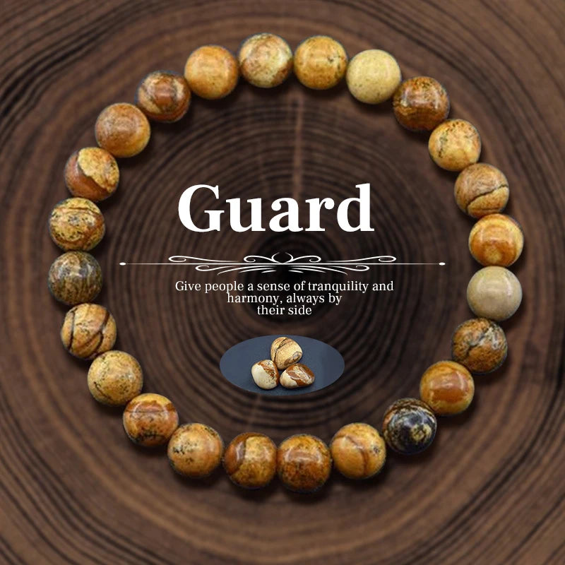 Natural Stone Beads Healing Bracelet for Men & Women