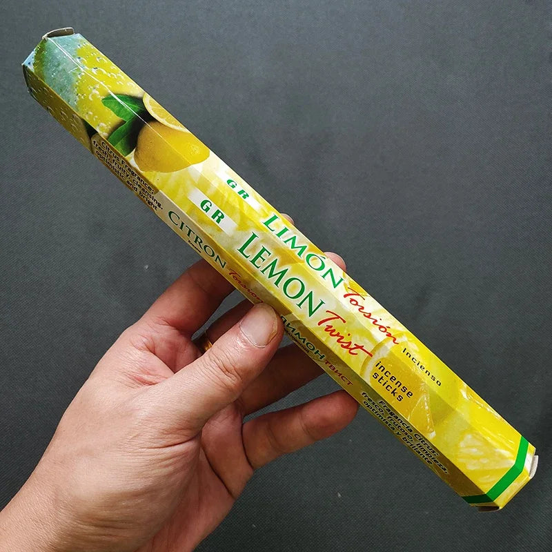 20 Sticks Indian Incense – White Sage, Lavender, Sea Breeze & More for Meditation & Yoga