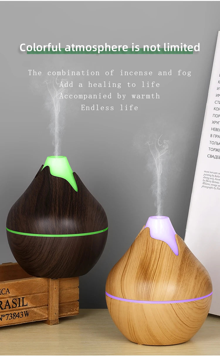 Aromatherapy Essential Oil Diffuser with Remote Control